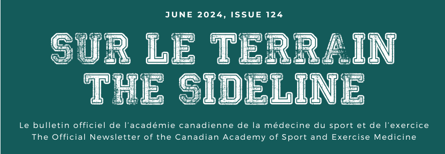 Canadian academy of sports and exercise medicine header