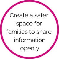 Speech & Language Trauma care benefit - Create a safer space for families to share information openly
